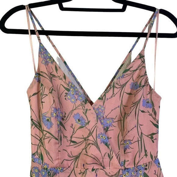 ASTR Pink & Blue Floral Pandora Maxi Dress‎ - Picture 2 of 15